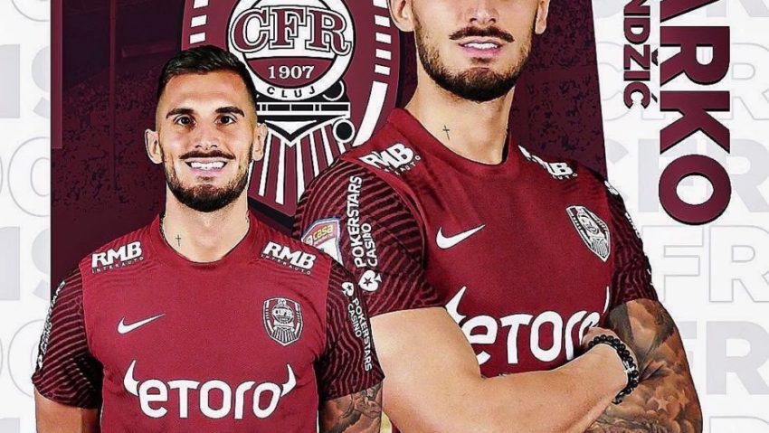 Un nou atacant în lotul echipei CFR Cluj