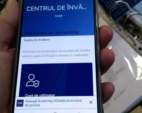 Aplicație eLearning pentru studenții Universității din Oradea [AUDIO]