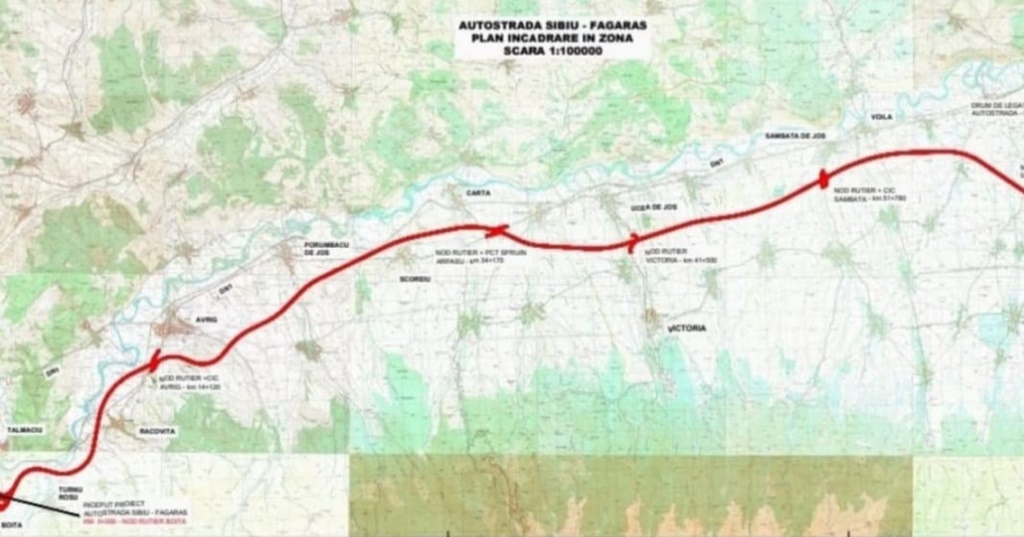 Constructor din Turcia pentru primul lot al autostrăzii Sibiu – Făgăraș