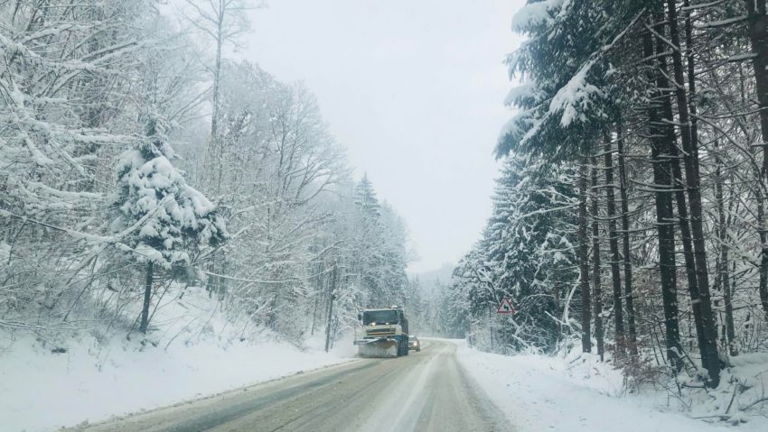 Deszăpezire în luna aprilie!