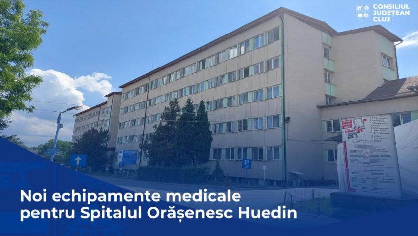 Dotări noi la Spitalul Orășenesc Huedin