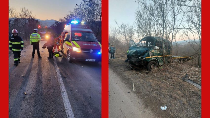 Grav accident rutier produs în localitatea clujeană Iara