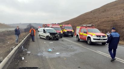 Accident rutier cu o victimă încarcerată, pe centura Vâlcele-Apahida