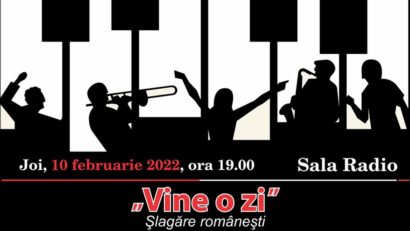 „Vine o zi” – şlagăre româneşti în sonorităţi de jazz, la Sala Radio