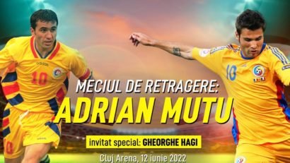 Meciul de retragere a lui Adrian Mutu pe Cluj Arena