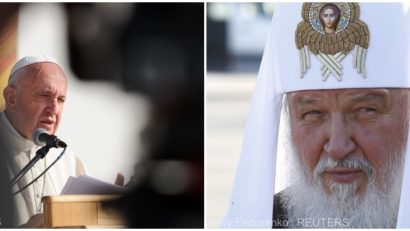 Patriarhul Rusiei a discutat cu Papa Francisc despre situaţia din Ucraina