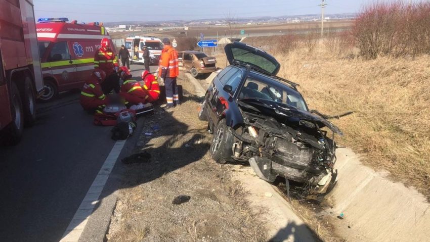 Accident mortal la ieșirea din Turda înspre județul Alba