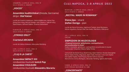 Festivalul de muzică contemporană CLUJ MODERN