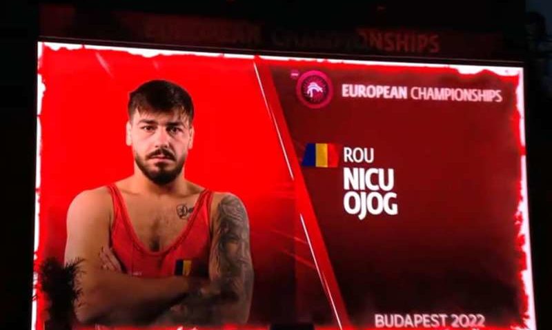 Argint pentru Nicu Ojog la Campionatele Europene de lupte de la Budapesta