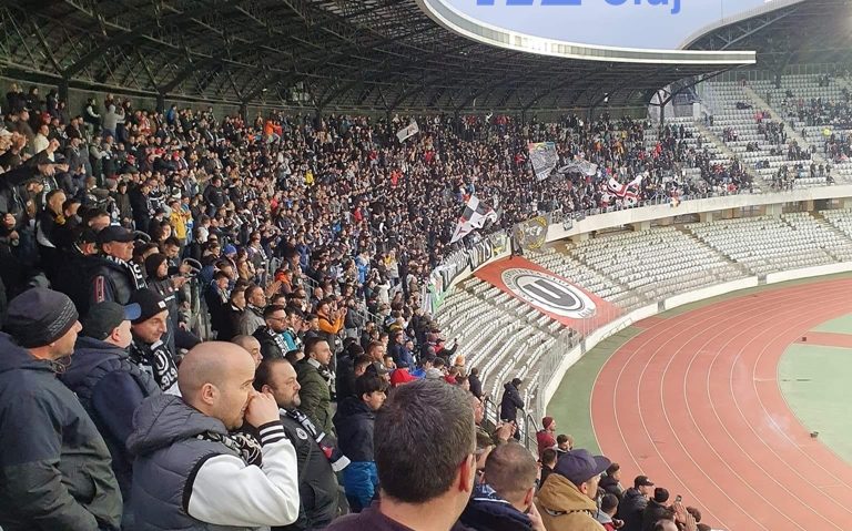 Universitatea Cluj și FC Hermannstadt se duelează într-un joc din etapa a 13-a a SuperLigii