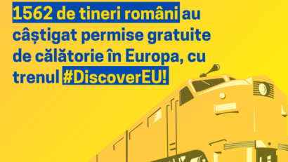 Tinerii din România vizitează Europa cu trenul