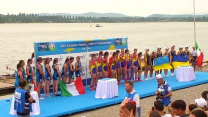 România a obținut cinci medalii la Campionatele Europene de canotaj U19