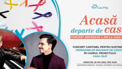 Concert caritabil – „ACASĂ departe de CASĂ”