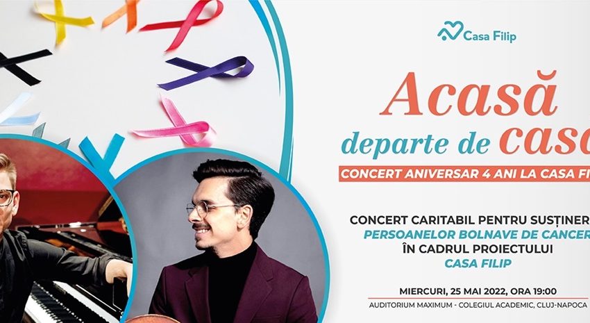 Concert caritabil – „ACASĂ departe de CASĂ”