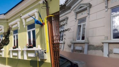 Fațada Grădiniței nr. 8 din Sighet a fost renovată [AUDIO/FOTO]