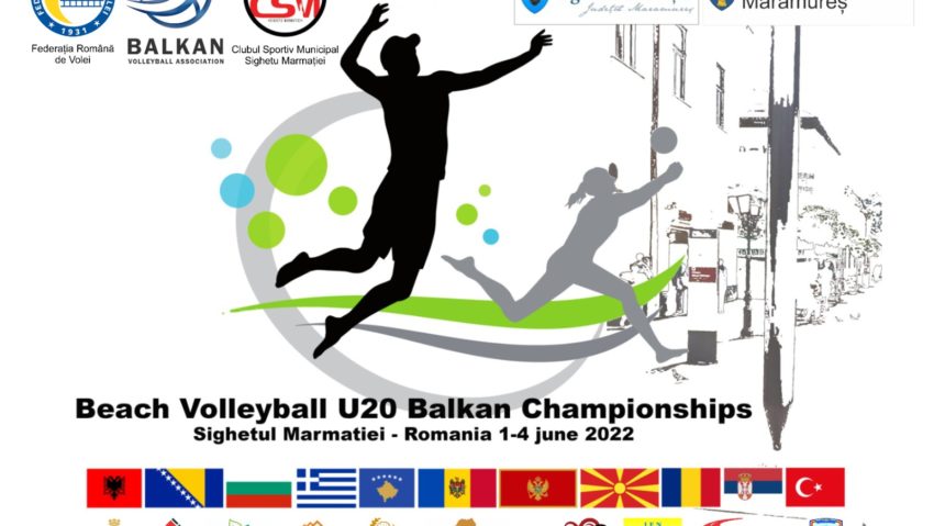 SIGHET – Pe 1 iunie începe Campionatul Balcanic de volei pe plajă U20