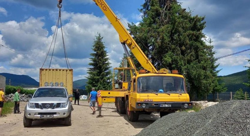 Radomul radarului Igniș a fost înlocuit cu unul nou