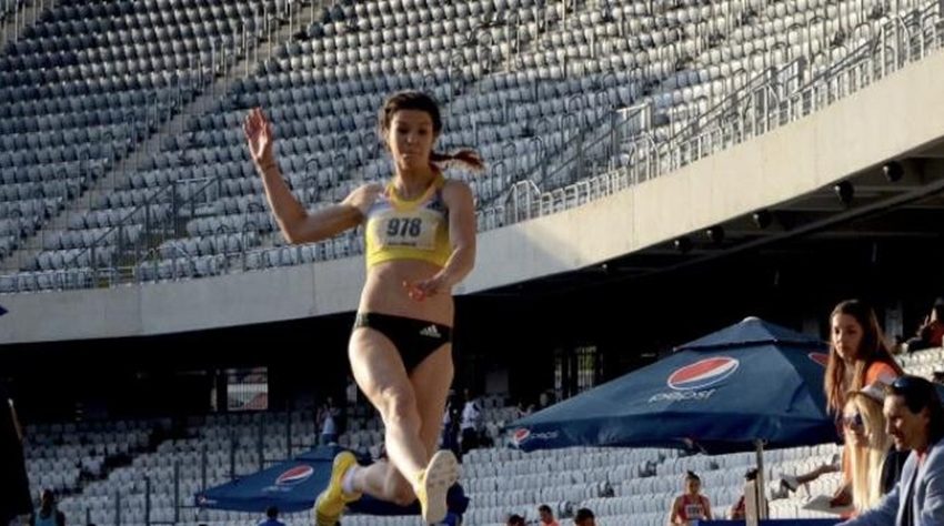 Atleta Alina Rotaru-Kottmann a câștigat săritura în lungime