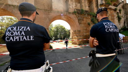 La Roma, s-a prăbuşit o bucată din arcada anticii Porta Maggiore