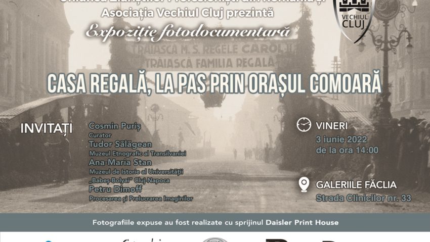 „Casa Regală, la pas prin oraşul comoară” – fotografii inedite din Clujul anilor 1930