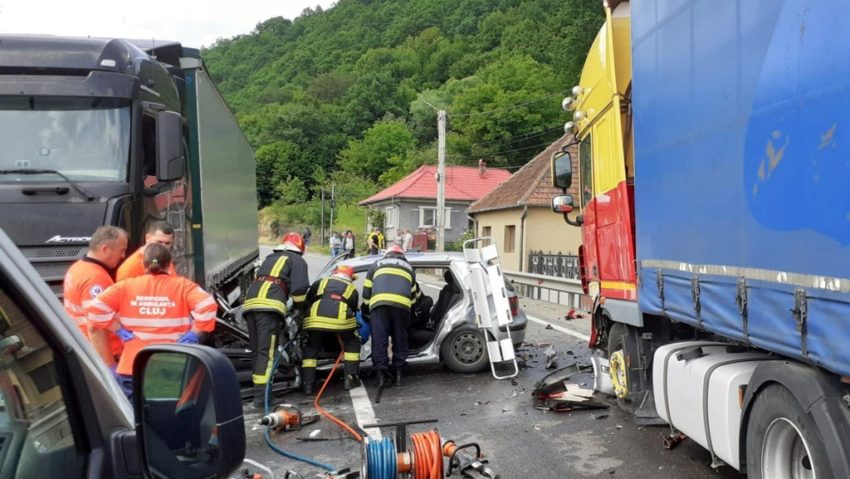 Accident între Poieni și Ciucea [UPDATE]