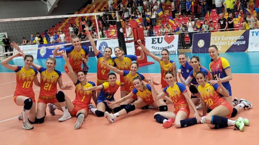 Echipa naţională de volei feminin s-a calificat în semifinalele Golden League