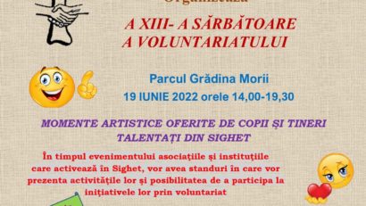 SIGHET – O nouă ediție a Sărbătorii Voluntariatului/AUDIO