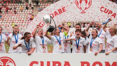 „U” Olimpia Cluj a cucerit Cupa României la fotbal feminin