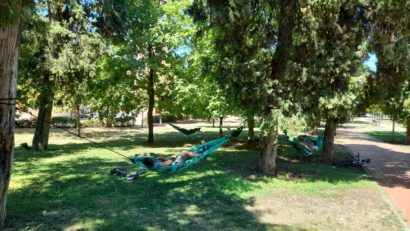 Facilități pentru petrecerea timpului liber în Parcul Olosig din Oradea [FOTO]