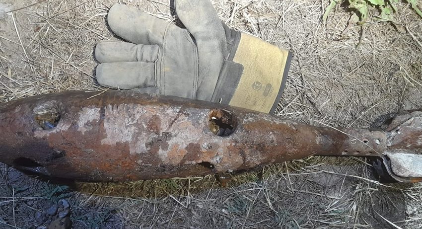 Bombă neexplodată, descoperită de un bihorean aflat la scăldat