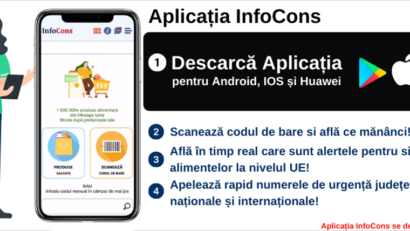 Călătorește în siguranță cu aplicaţia InfoCons