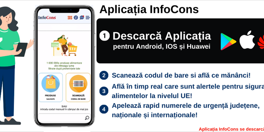Călătorește în siguranță cu aplicaţia InfoCons