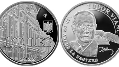 Se lansează în circuitul numismatic o monedă din argint