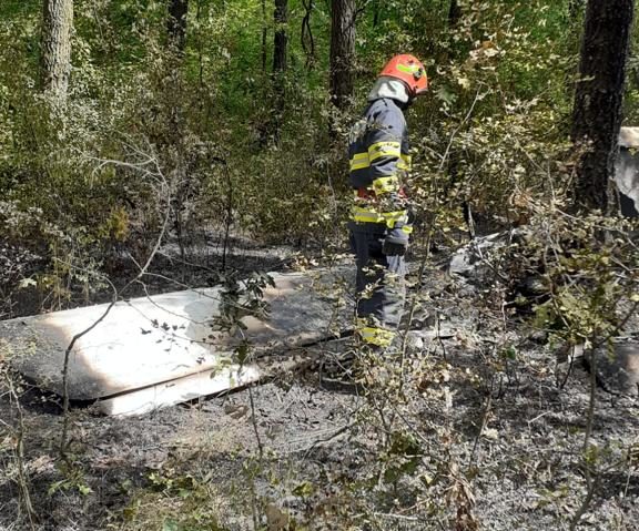 Avion de mici dimensiuni, prăbuşit în Giurgiu