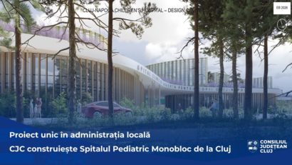 Procedurile avansează rapid în construcția Spitalului Pediatric Monobloc de la Cluj