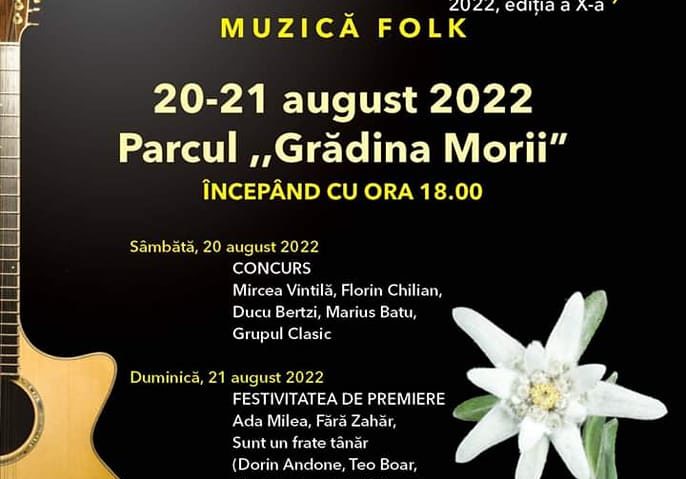 SIGHET – Anul acesta va avea loc ediția jubiliară a Galei Folk ”Floare de Colț”/AUDIO