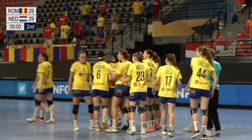 România a remizat cu Olanda, la Campionatul Mondial de handbal feminin U18