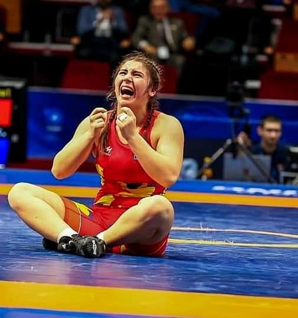 Alexandra Anghel, medaliată cu bronz la Campionatele Mondiale de lupte