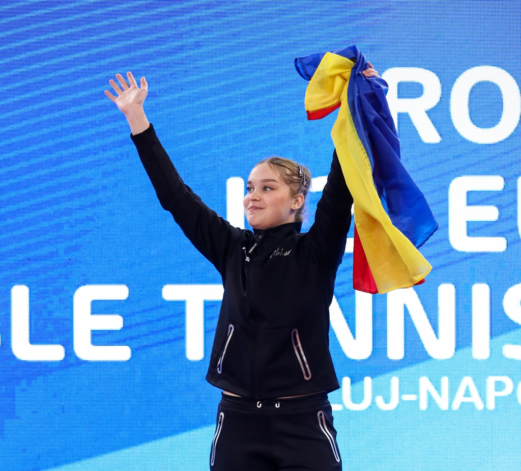 Elena Zaharia e noua campioană europeană U21 la tenis de masă