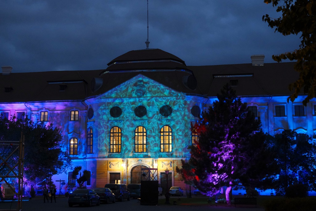 Palatul Baroc din Oradea, transformat într-un tărâm de poveste [AUDIO/FOTO]