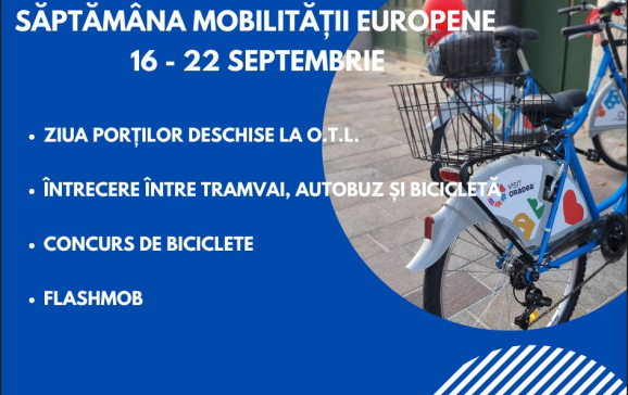 Săptămâna Europeană a Mobilităţii marcată la Oradea