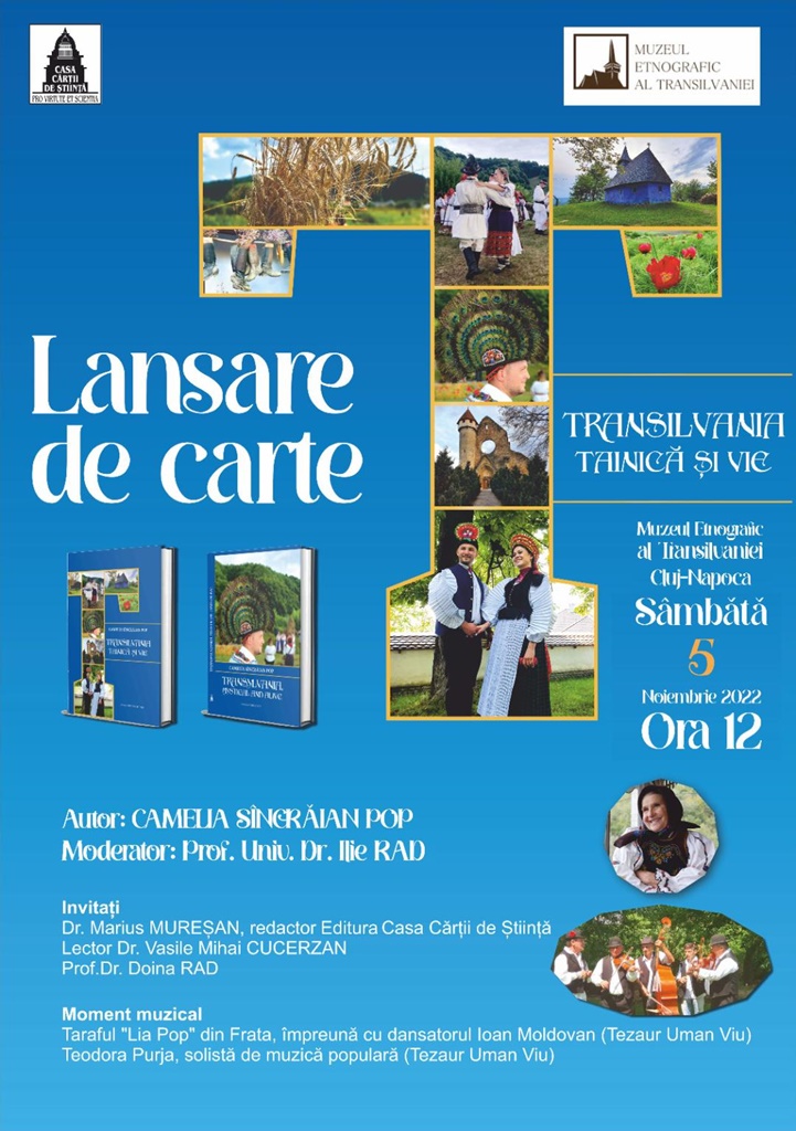 Lansare de carte – Transilvania tainică și vie