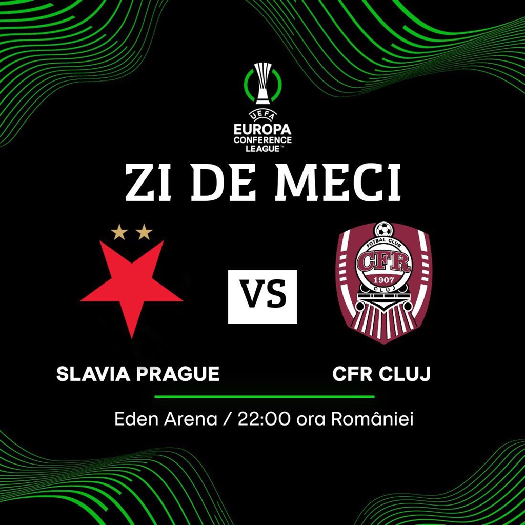 CFR Cluj joacă în etapa a treia a grupelor Conference League [UPDATE]