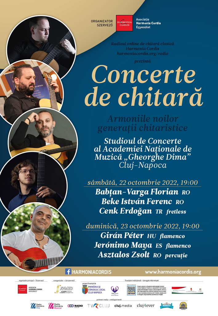 Concerte de Chitară la Academia Națională de Muzică Gheorghe Dima