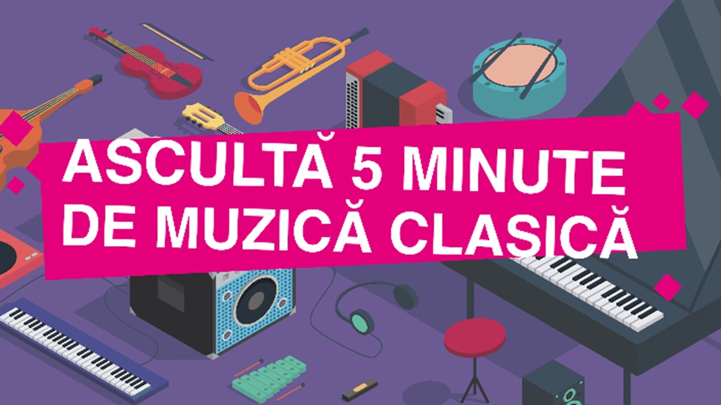 ”Ascultă cinci minute de muzică clasică” revine în spațiile neconvenționale din întreaga țară