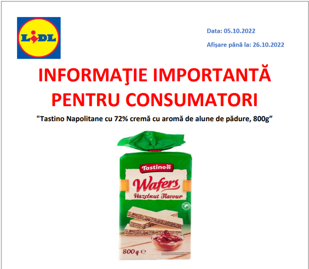 Napolitane cu Salmonella