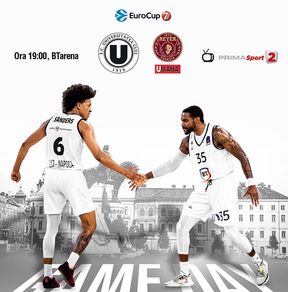 U-BT – Reyer Veneția, în EuroCup