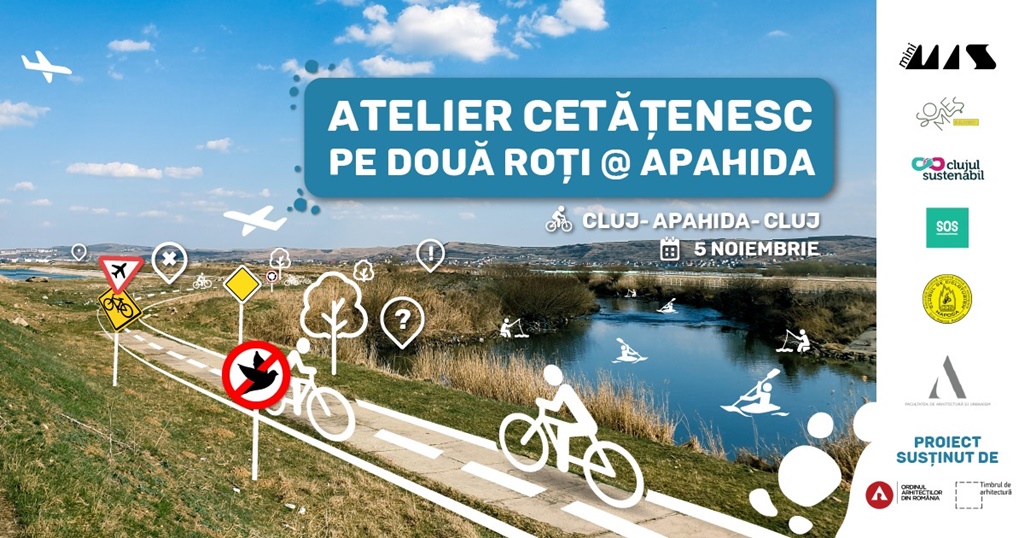 Atelier cetățenesc pe două roți la Apahida