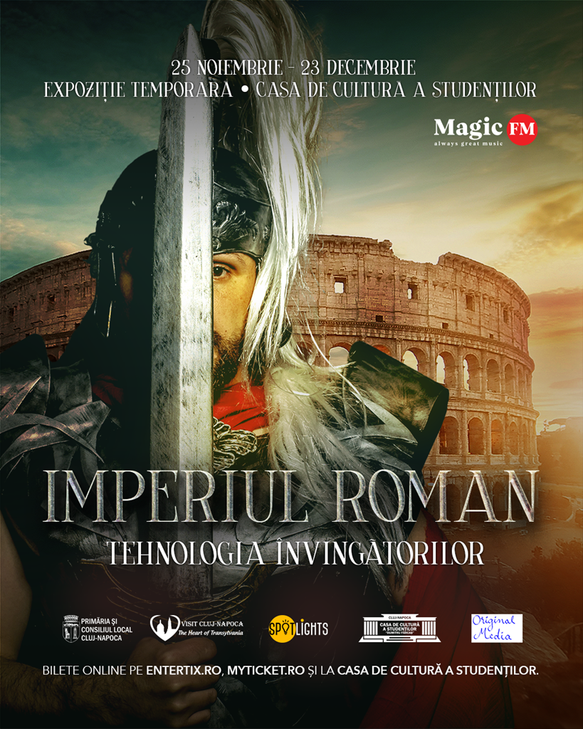 Expoziția ”Imperiul Roman. Tehnologia învingătorilor” la Casa de Cultură