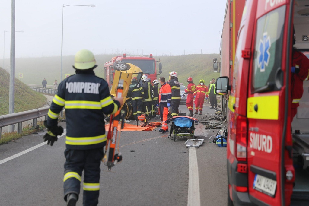 Duminica neagră pe șoselele din România: 7 morți și 20 de răniți în accidente rutiere!